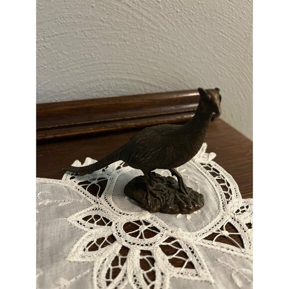 Vintage Ring Necked Bronze Pheasant - Picture 1 of 4